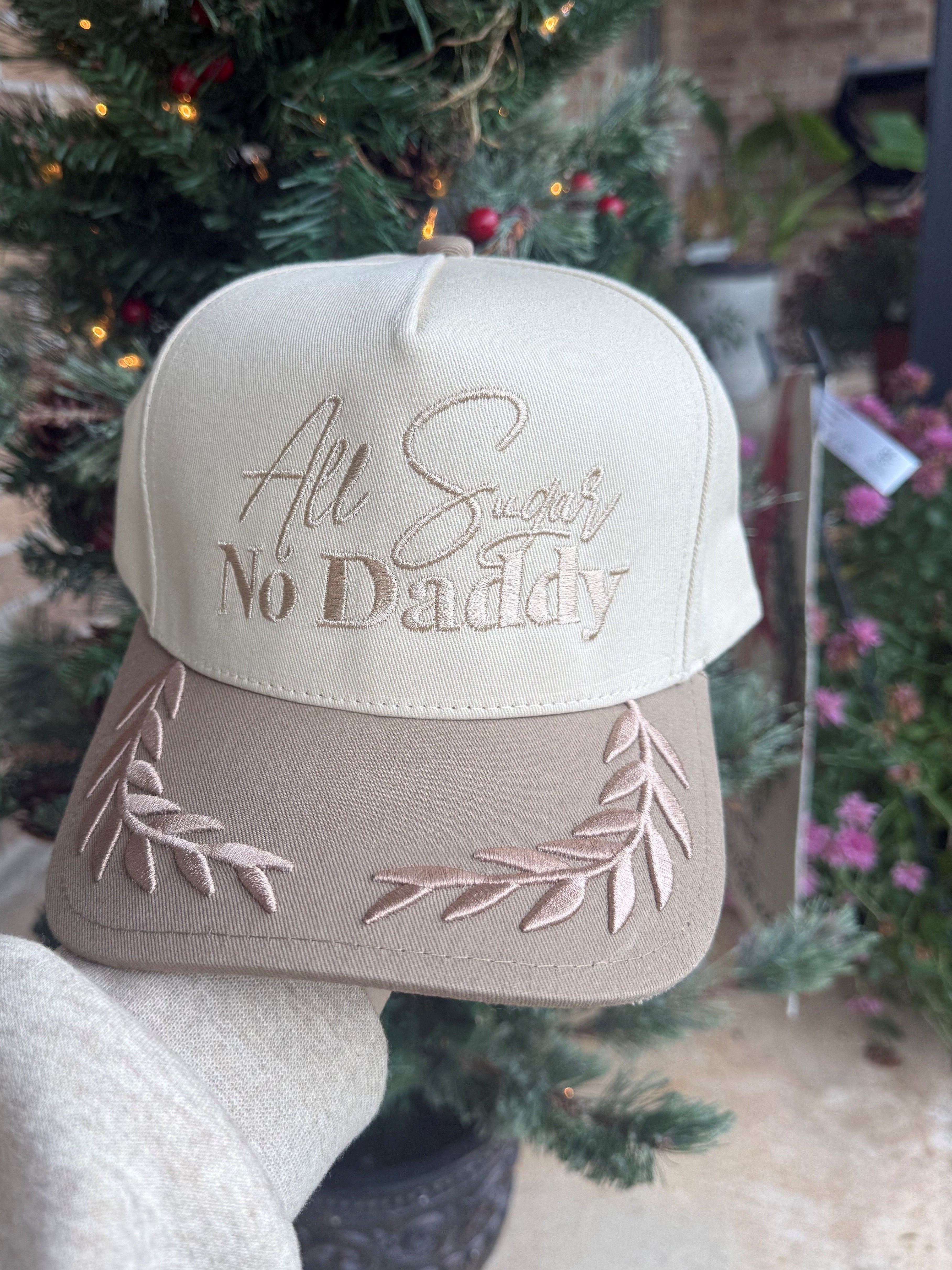 "All Sugar - No Daddy" Canvas Hat