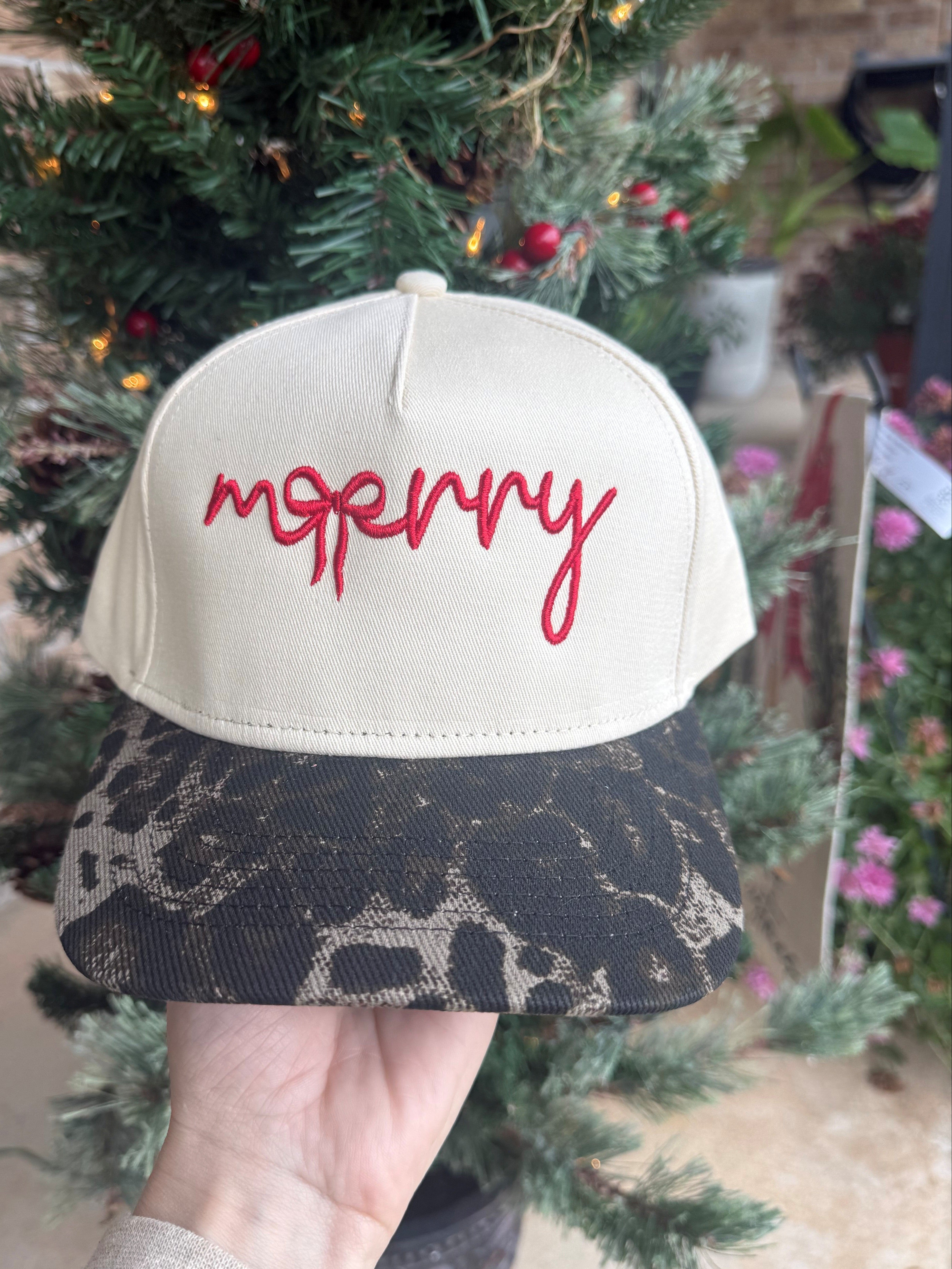 "Merry" Puff Canvas Hat