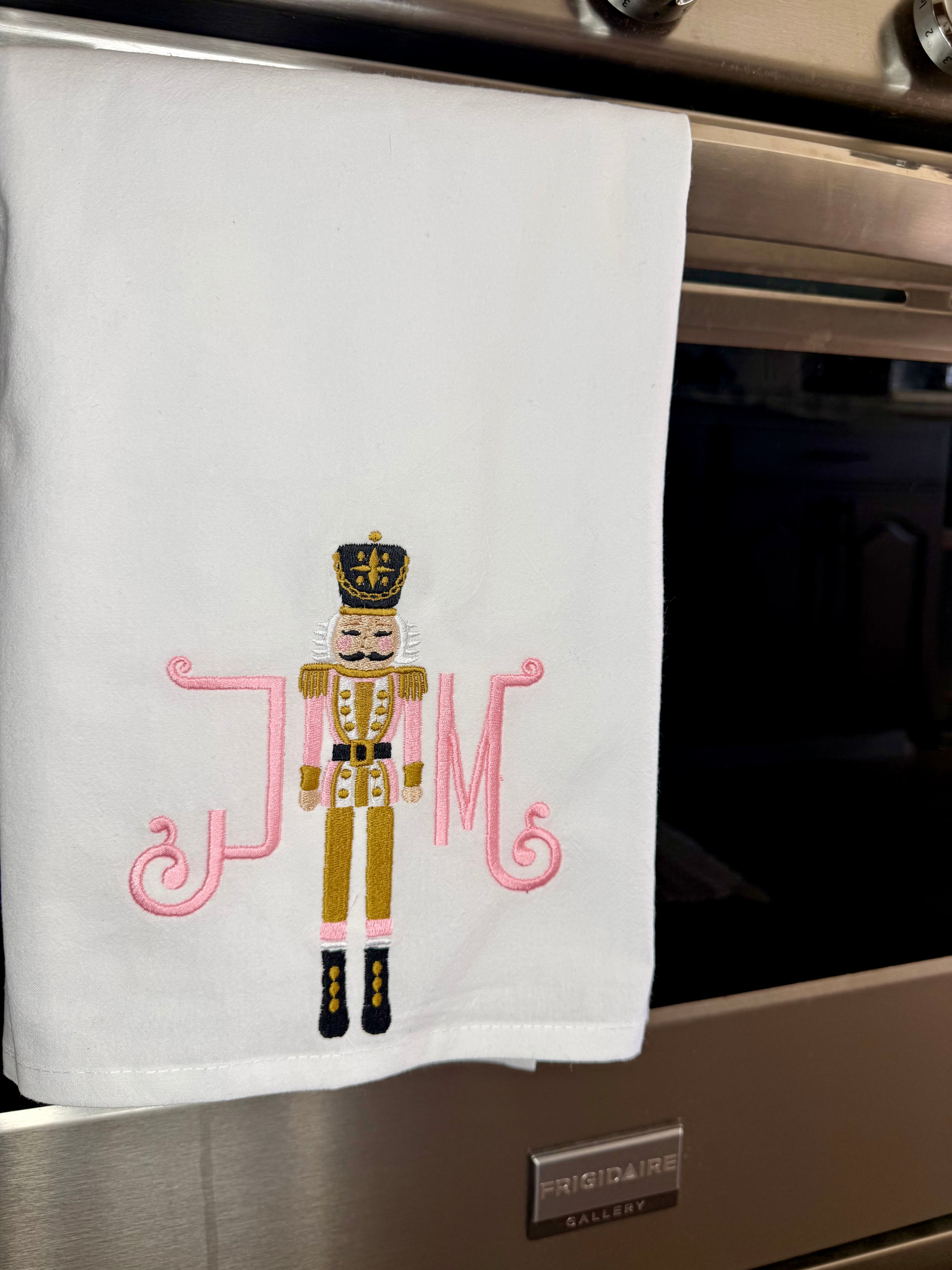 Personalized Nutcracker Tea Towel
